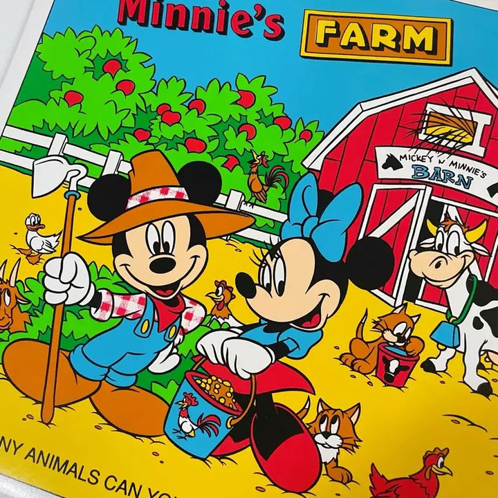 [BUNJANG] Disney Mickey &amp; Minnie Table Mat / 디즈니 미키미니 테이블매트