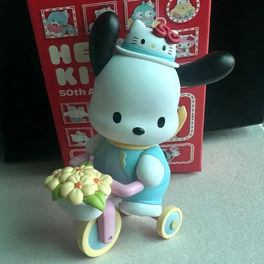 [BUNJANG] Pop Mart Sanrio 50th Anniversary Pochacco Figure / 팝마트 산리오 50주년 피규어 포차코