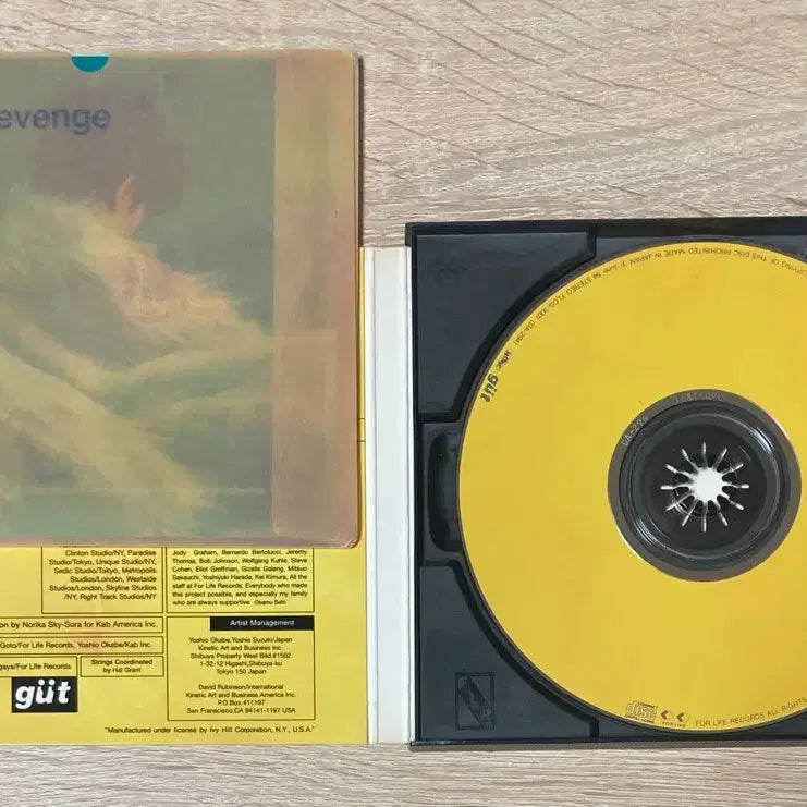 [BUNJANG] Ryuichi Sakamoto Sweet Revenge CD (Limited Edition) / 류이치 사카모토 - Sweet Revenge CD 판매 (한정반)