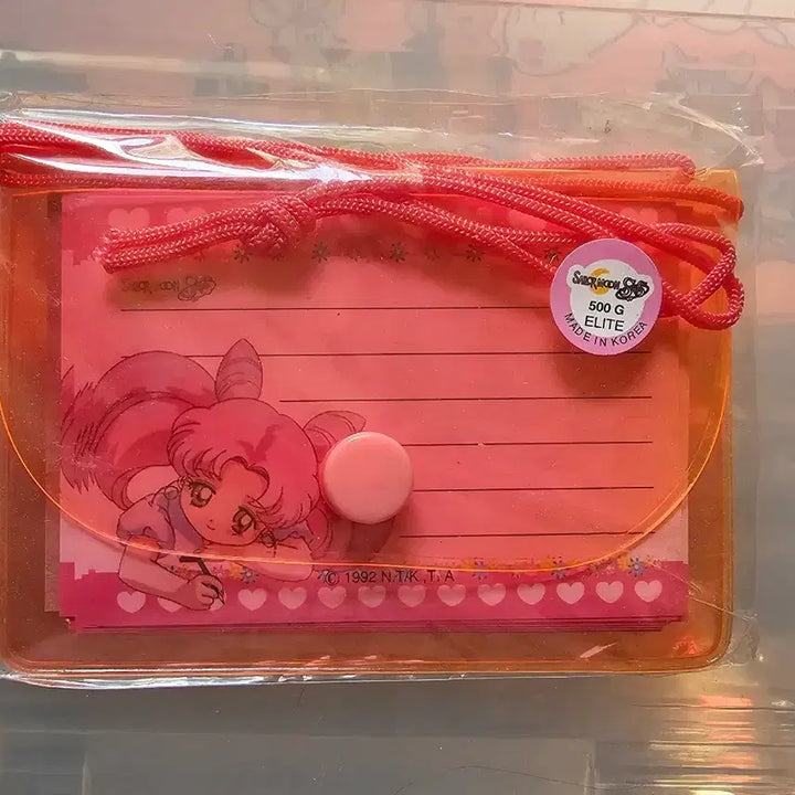 [BUNJANG] Sailor Moon Vintage Memo Pad (Fluorescent) / (고전문구) 세일러문 메모지 형광