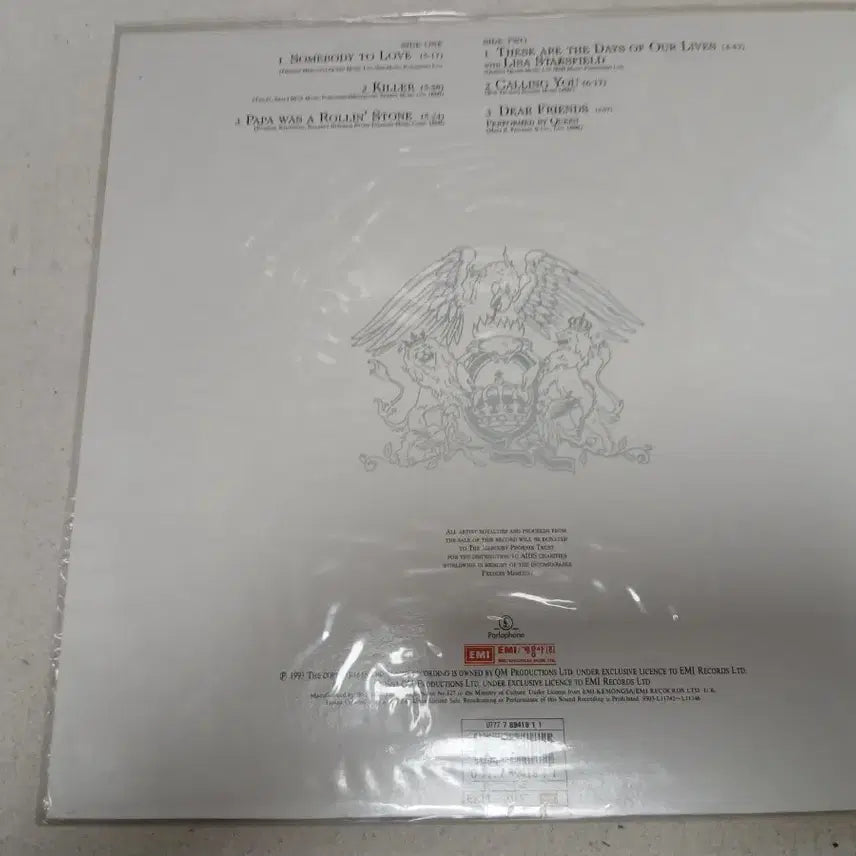 [BUNJANG] George Michael &amp; Queen Rare LP Album (Sealed) / 희귀반 lp미개봉)조지 마이클 &amp; 퀸 앨범