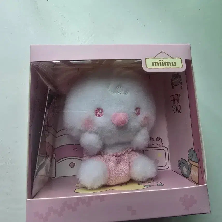 [BUNJANG] Meme Mimu Baby Doll Mimu + Baby Mimu Photocard / 므메미무 베이비 인형 미므 + 포카 베이비믐