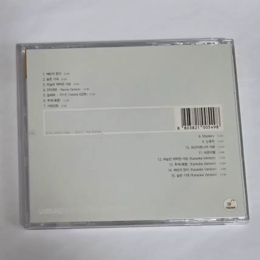 [BUNJANG] Uhm Jung-hwa BEST ...MY SONGS CD / 엄정화 BEST ...MY SONGS 앨범 시디 CD