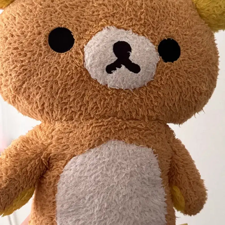 [BUNJANG] Rilakkuma Large Plush Doll / 리락쿠마 대형인형 뽀글 뽀실 뽀용