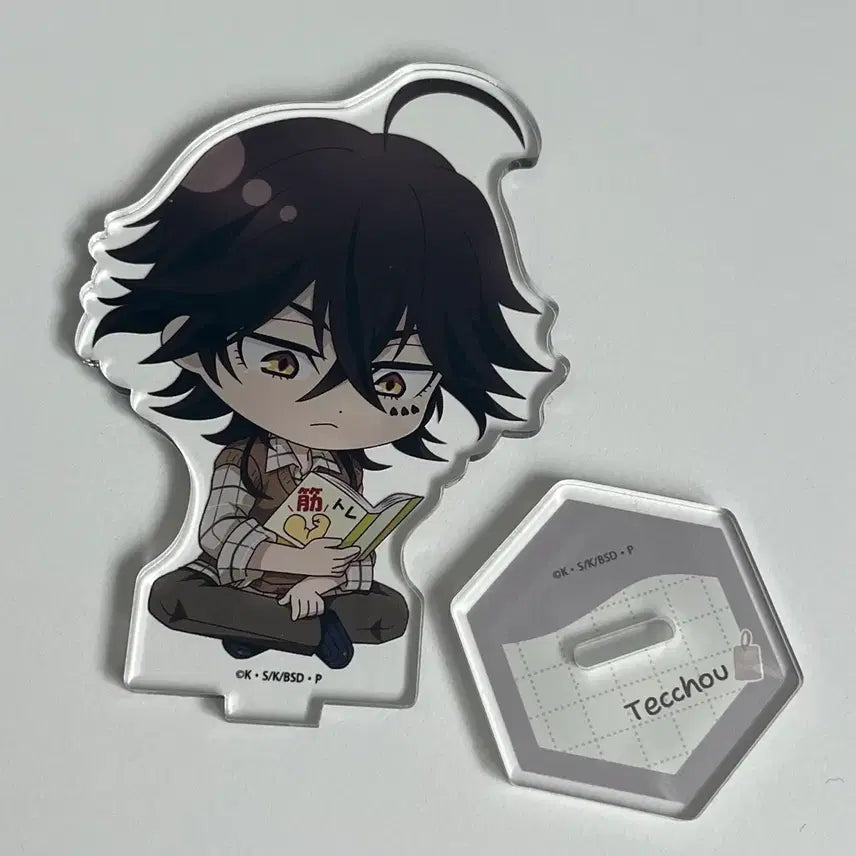 [BUNJANG] Bungo Stray Dogs Suehiro Tetsu Reading Acrylic Stand / 문호스트레이독스 문스독 스에히로 텟쵸 독서 아크릴 스탠드