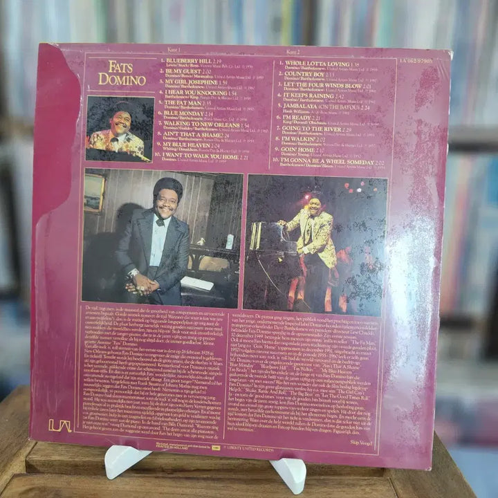 [BUNJANG] Fats Domino "Onvergetelijke Hits" Dutch Reissue LP / (네델란드반, 피아노 블루스, R&amp;B, 로큰롤, 패츠 도미노) Fats Domino LP
