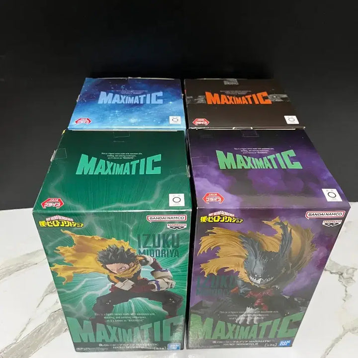 [BUNJANG] My Hero Academia Maximatic Izuku Midoriya, Katsuki Bakugo, Shoto Todoroki Figures Bundle Set / 나히아 맥시매틱 미도리야 데쿠 바쿠고 쇼토 피규어 반프 일괄
