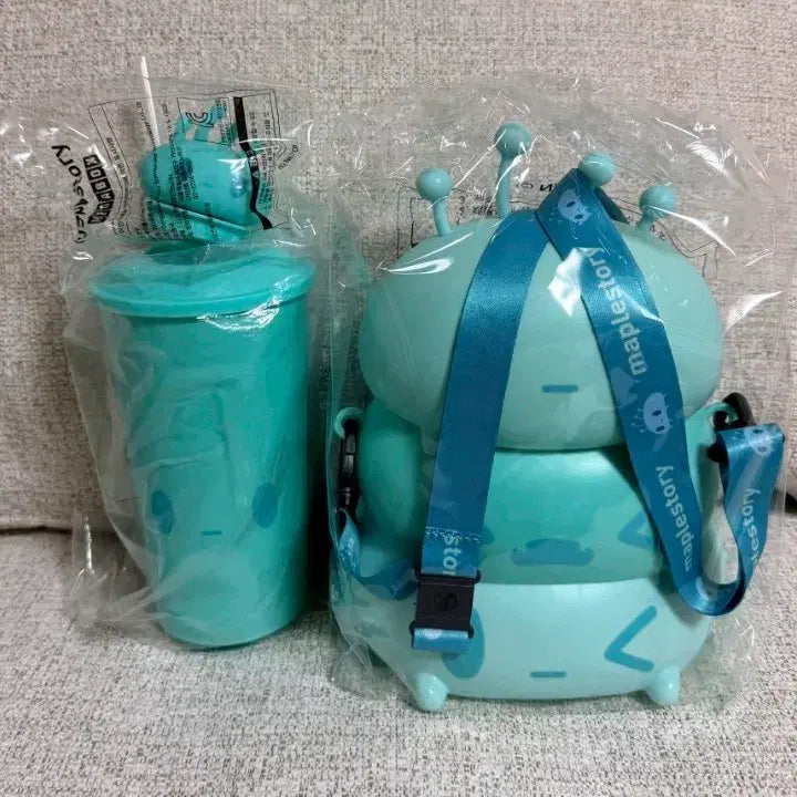 [BUNJANG] MapleStory Megabox Stone Spirit Popcorn Bucket Cold Cup Figure / 메이플스토리 메가박스 돌의정령 팝콘통 콜드컵 피규어