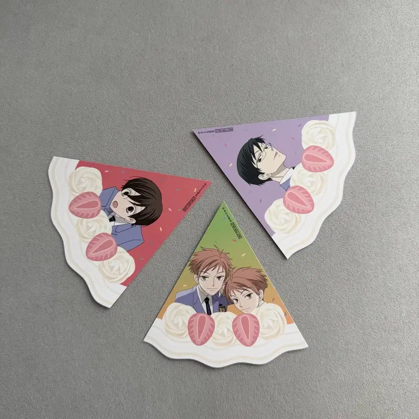 [BUNJANG] Ouran High School Host Club Moecup Exclusive Coaster Bundle Set Kyouya Haruhi Hitachiin / 오란고교 사교클럽 모애쿠 특전 코스터 일괄 쿄우야 하루히 히타치인