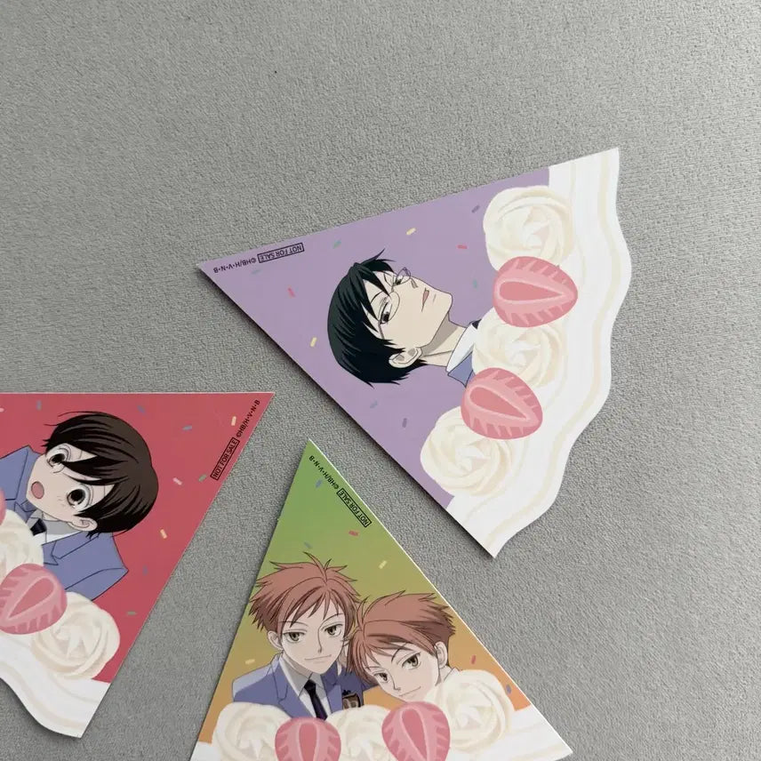 [BUNJANG] Ouran High School Host Club Moecup Exclusive Coaster Bundle Set Kyouya Haruhi Hitachiin / 오란고교 사교클럽 모애쿠 특전 코스터 일괄 쿄우야 하루히 히타치인