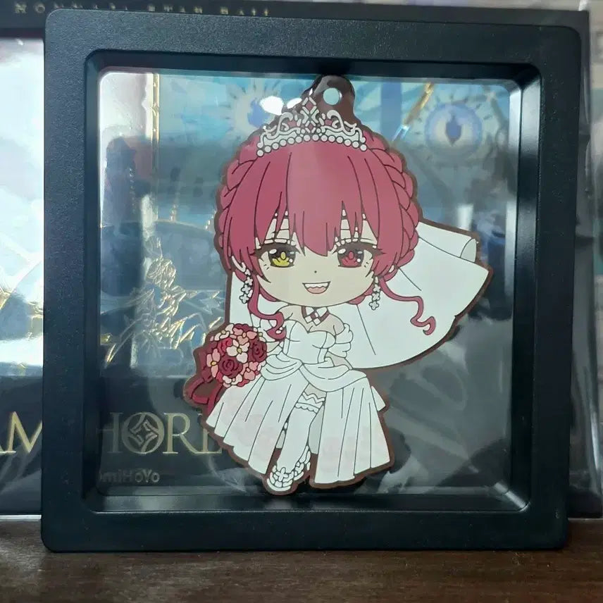 [BUNJANG] Hoshou Marine Wedding Rubber Keychain / 호쇼 마린 웨딩 러버 키링