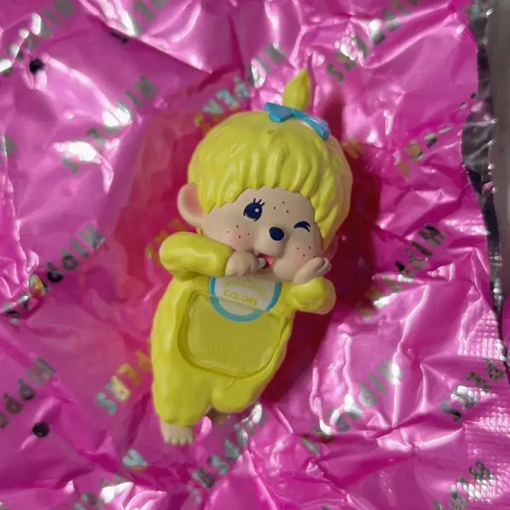 [BUNJANG] Monchhichi Hyper Wink Series Yellow / [설명 필독] 몬치치 히퍼 윙크 시리즈 옐로우