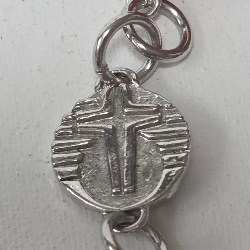 [BUNJANG] Catholic 200th Anniversary Rosary Cross Metal Stone / 천주교 200주년 묵주 십자가  금속 돌 재질 가톨릭