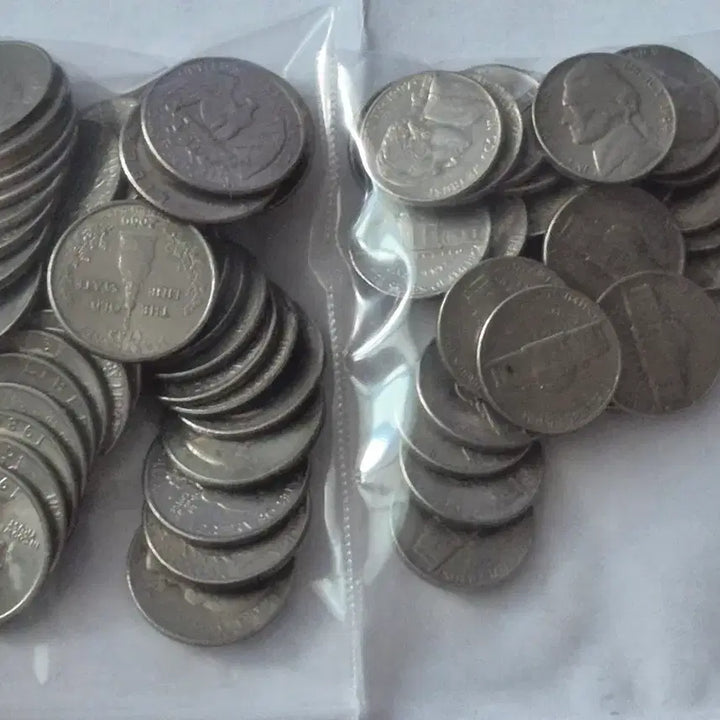 [BUNJANG] US Quarters (Post-1965) and Jefferson Nickels Collection / 미국1965년이후 쿼터.  (20)&amp;제퍼슨 니켈(14)