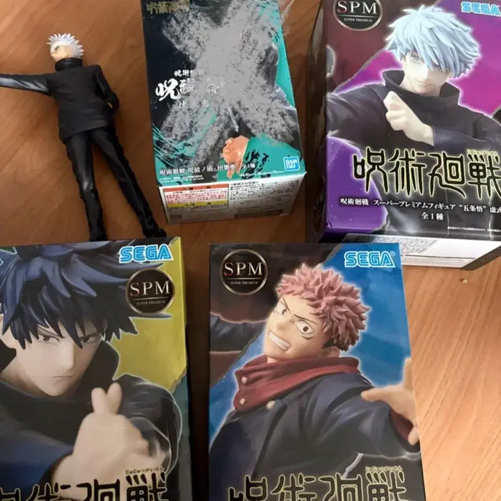 [BUNJANG] Jujutsu Kaisen Satoru Gojo Yuji Itadori Megumi Fushiguro Figure Bundle / 주술회전 피규어 일괄 판매 고죠사토루 이타도리유지 후시구로메구미