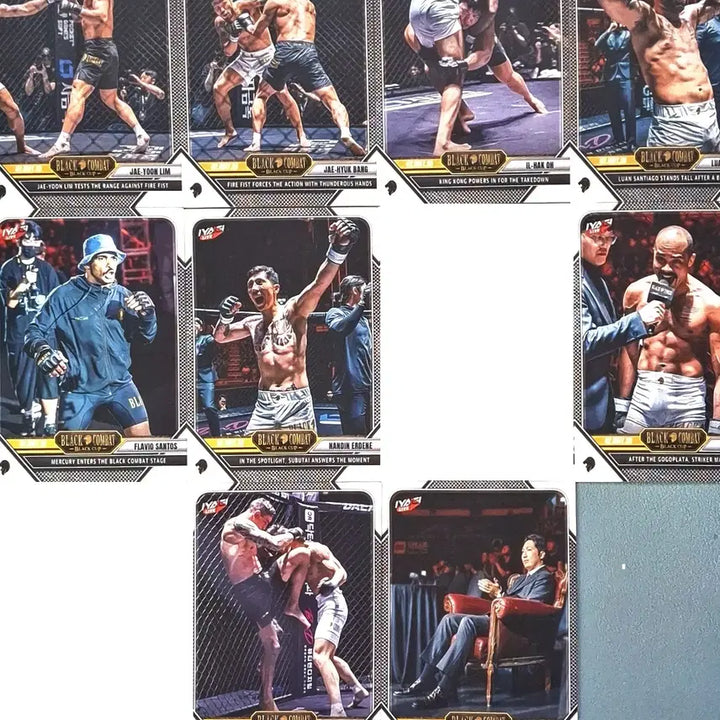 [BUNJANG] Black Combat Card Exchange - Korean vs Eurasia Tournament Base Cards / 블랙컴뱃 중복 카드교환!!