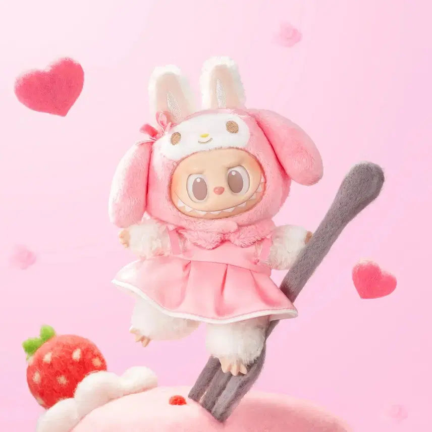 [BUNJANG] Pop Mart Sanrio Labubu My Melody Plush Keychain / 정품 새상품)팝마트 산리오 라부부 마이 멜로디 인형 키링
