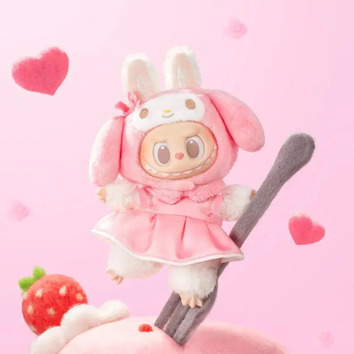 [BUNJANG] Pop Mart Sanrio Labubu My Melody Plush Keychain / 정품 새상품)팝마트 산리오 라부부 마이 멜로디 인형 키링