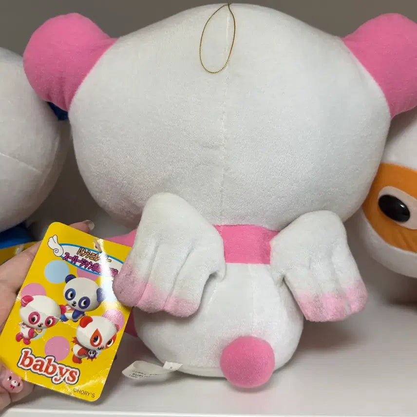 [BUNJANG] Panshels World Vintage Demon Panda Large Plush / (할인)일본 고전 쇼와레트로 판쉘월드 panshels 악마 판다 대형 인형 방꾸
