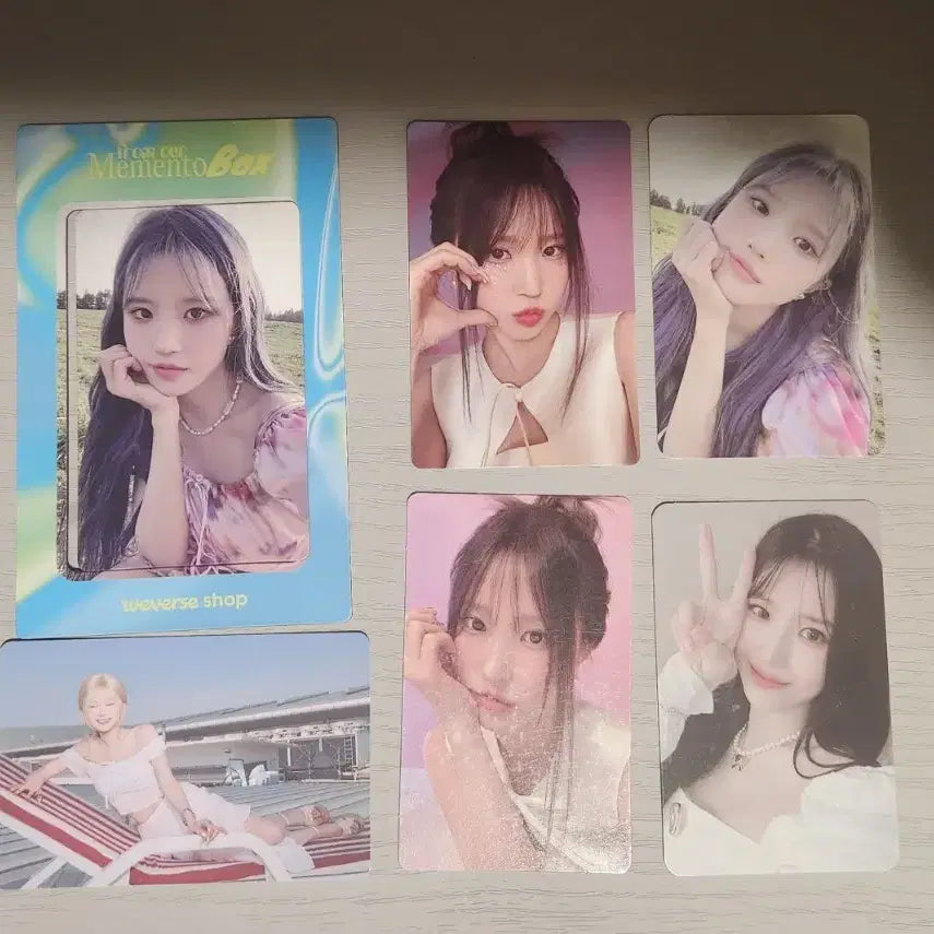 [BUNJANG] fromis_9 Song Hayoung Album Photocard Bundle Set / 프로미스나인송하영앨범포카미공포특전총6개일괄양도급처판매
