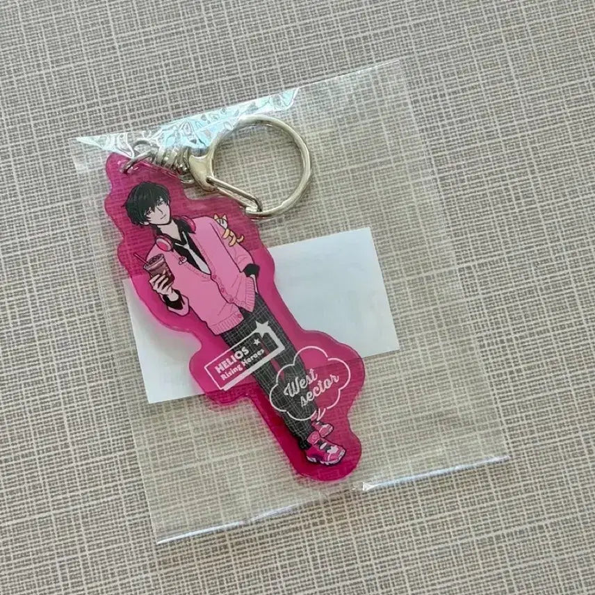 [BUNJANG] Erios Face Village x Vanguard Acrylic Keyholder / 에리오스 페이스 빌리지 뱅가드 콜라보 아크릴 키홀더