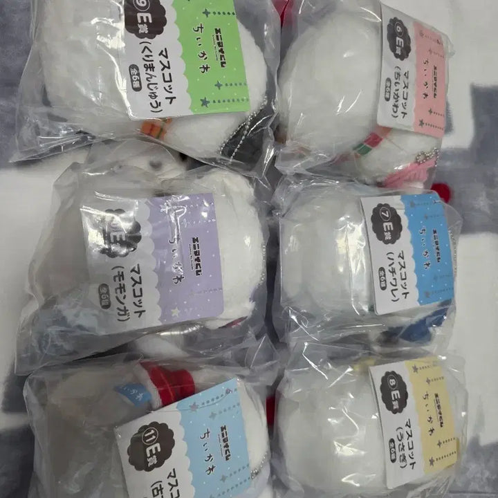 [BUNJANG] Cheeky Chikawa Ninnaji Snowman Kuji C Prize Set / 치이카와 먼작귀 눈사람 쿠지 E상 6종 세트
