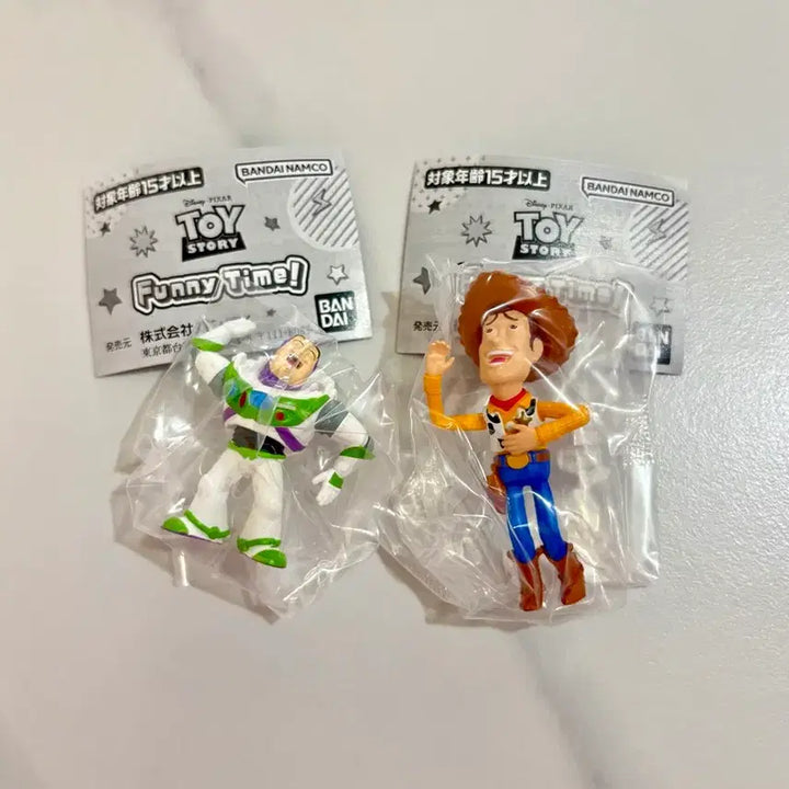 [BUNJANG] Disney Pixar Toy Story Funny Time! Figure Collection Gacha Set / 토이스토리 Funny Time! 피규어 컬렉션 가챠 2종 일괄
