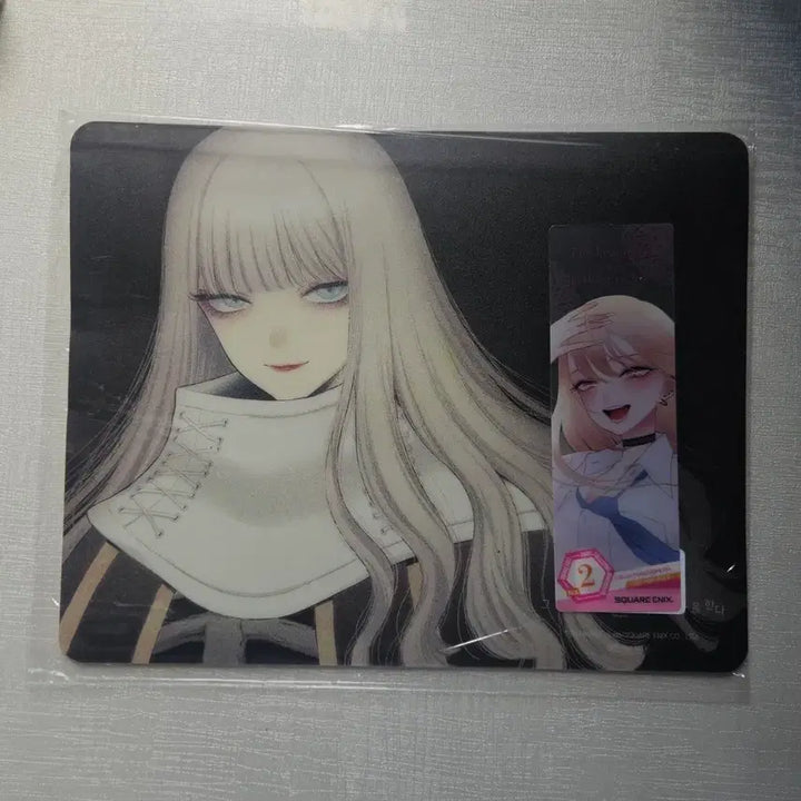 [BUNJANG] My Dress-Up Darling Marin Kitagawa Mousepad &amp; Bookmark Special Set / 그 비스크돌은 사랑을 한다 마우스패드 키타가와 마린 책갈피 교보문고 특전