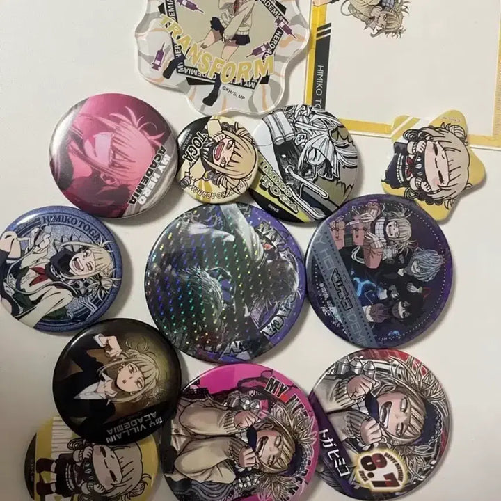 [BUNJANG] Toga Himiko Large Bundle Can Badges / 나히아 토가히미코 캔뱃지일괄 대량