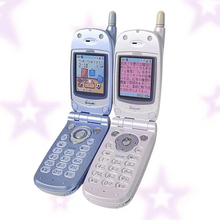 [BUNJANG] Docomo Mockup Phone Pink Folder Phone Y2K Japanese Mobile Phone / 고전 도코모 강아지 목업폰 핑크 모형폰 폴더폰 일본 핸드폰 휴대폰 y2k docomo