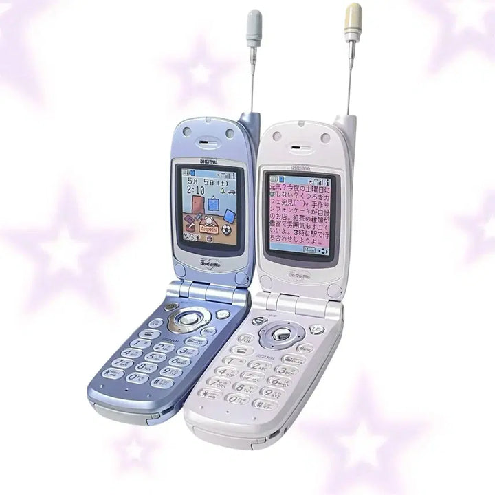[BUNJANG] Docomo Mockup Phone Pink Folder Phone Y2K Japanese Mobile Phone / 고전 도코모 강아지 목업폰 핑크 모형폰 폴더폰 일본 핸드폰 휴대폰 y2k docomo