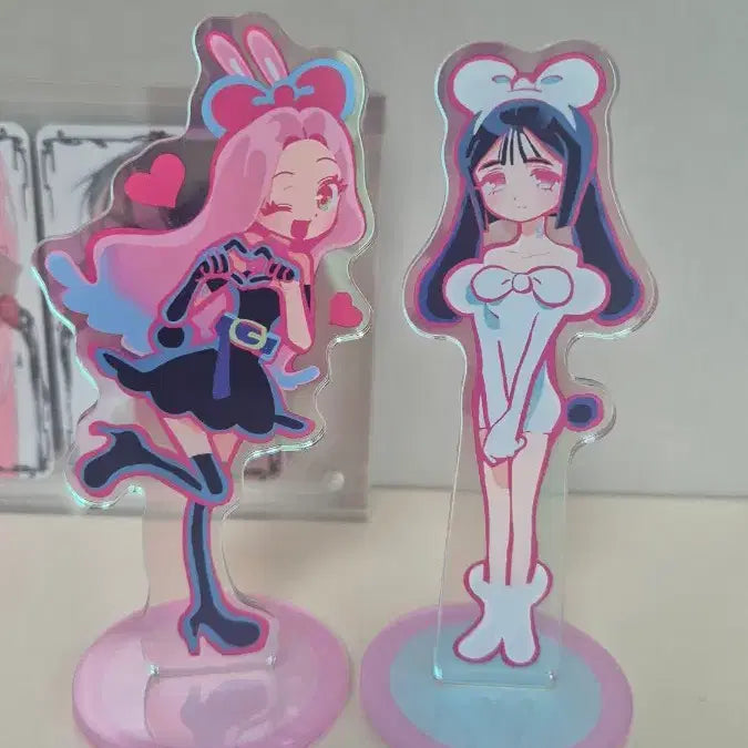 [BUNJANG] Bundle Set A-Stage Mijoo Rabbit Acrylic Stand / 일괄 에일리언 스테이지 에이스테 미지수아 토끼 아크릴