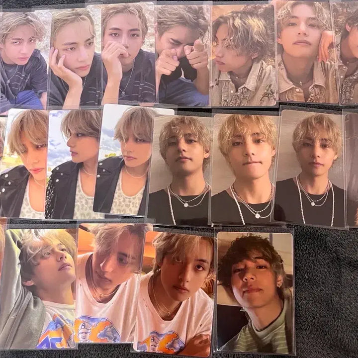 [BUNJANG] BTS V Taehyung Layover Bundle Set Photocard / 특전포함)) BTS 방탄소년단 뷔 태형 레이오버 일괄 포카