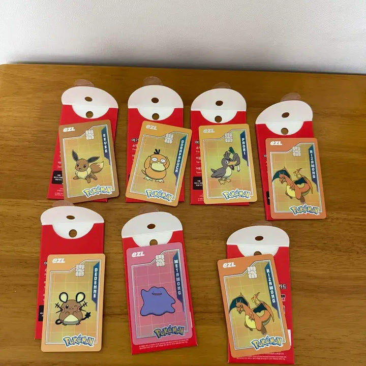 [BUNJANG] Pokemon Izzle Transit Card Set / 포켓몬 이즐 교통카드