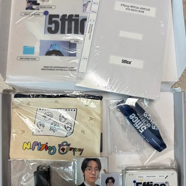 [BUNJANG] N.Flying 5th Official Fanclub Goods Set / 엔플라잉 5기 공식 팬클럽 굿즈 세트