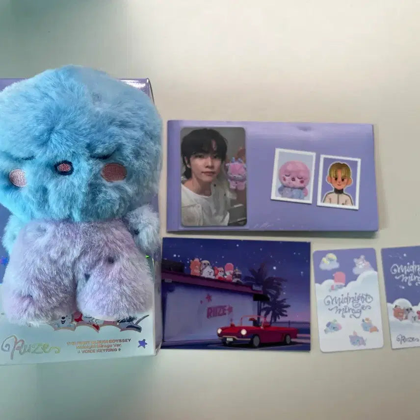 [BUNJANG] RIIZE Eunseok Midnight Mirage Voice Keyring Doll (Full Set, Unsealed) / (풀세트 단순개봉)라이즈 은석 미드나잇 미라지 보이스키링 인형