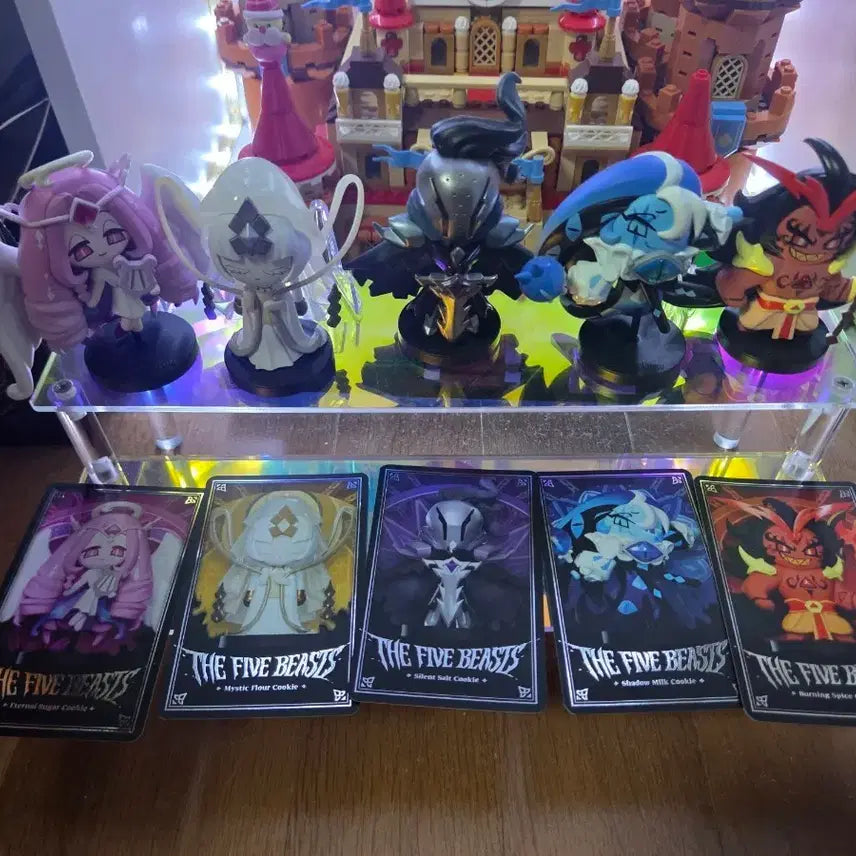 [BUNJANG] Cookie Run Beast Cookie 5 Figure Set / 쿠키런 비스트 쿠키 피규어 5종세트