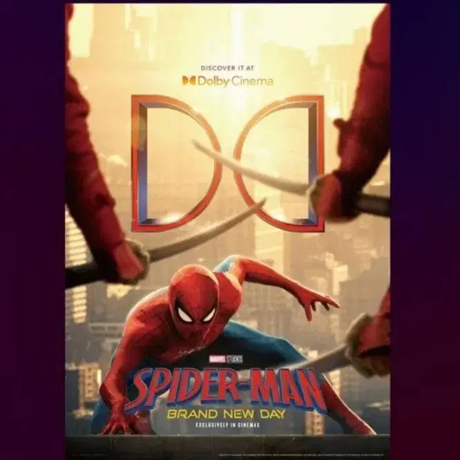 [BUNJANG] Spider-Man: Brand New Day Dolby Poster (A3) / [안전포장/최저가] 스파이더맨 브랜드 뉴 데이 돌비 포스터
