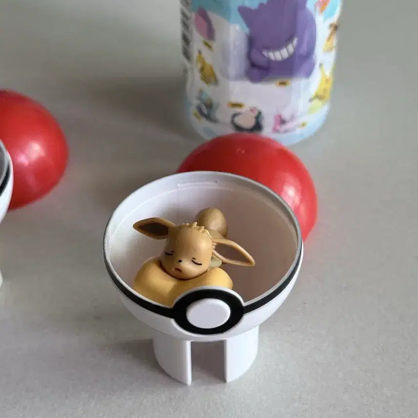 [BUNJANG] Pokemon Monster Ball Eevee Figure / 포켓몬스터 몬스터볼 피규어 이브이