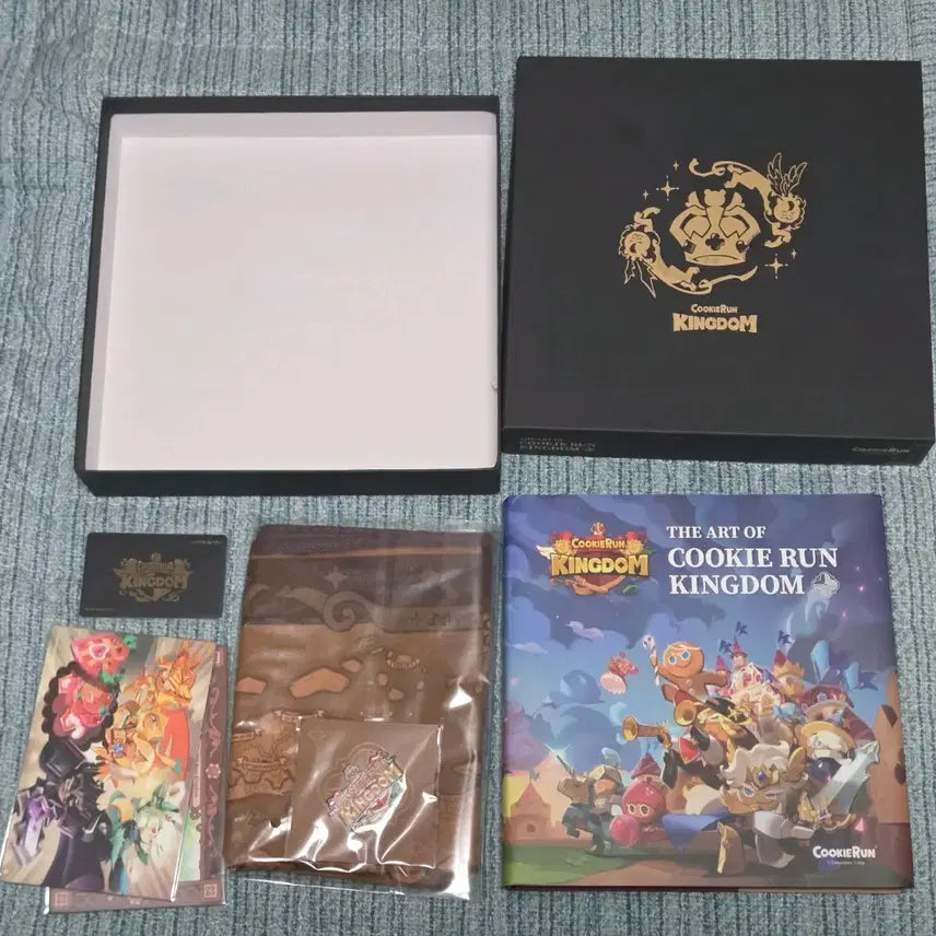 [BUNJANG] Cookie Run: Kingdom Artbook Full Set / 더 아트 오브 쿠킹덤 판매