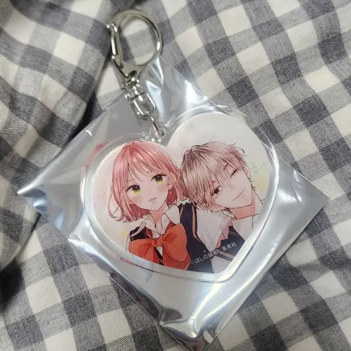 [BUNJANG] Fugahappy I LOVE YOU Pop-up Heart Keyring Sena &amp; Wataya / [판매] 불가항력의 I LOVE YOU 팝업 하트 키링 세나&amp;와타야 불가러브