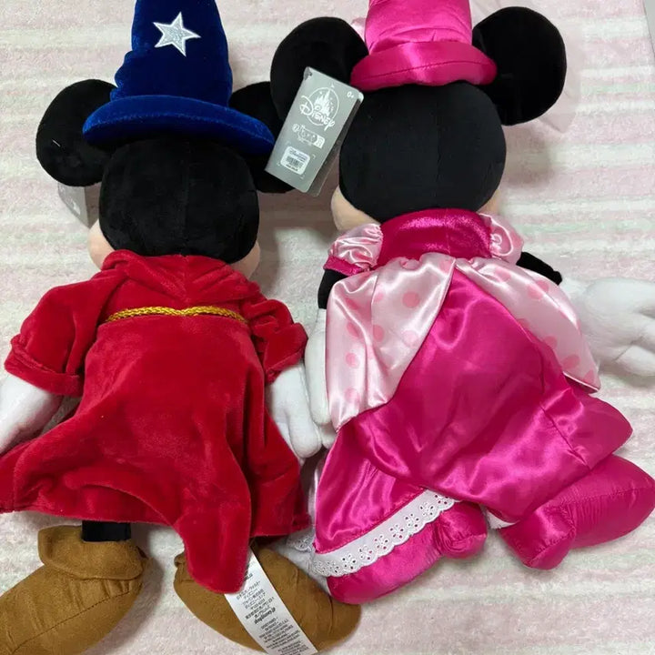 [BUNJANG] Disney Sorcerer Mickey Mouse &amp; Minnie Mouse Plush Bundle / 디즈니스토어 판타지아 미키마우스 미니마우스 마법사 소서러 인형 일괄