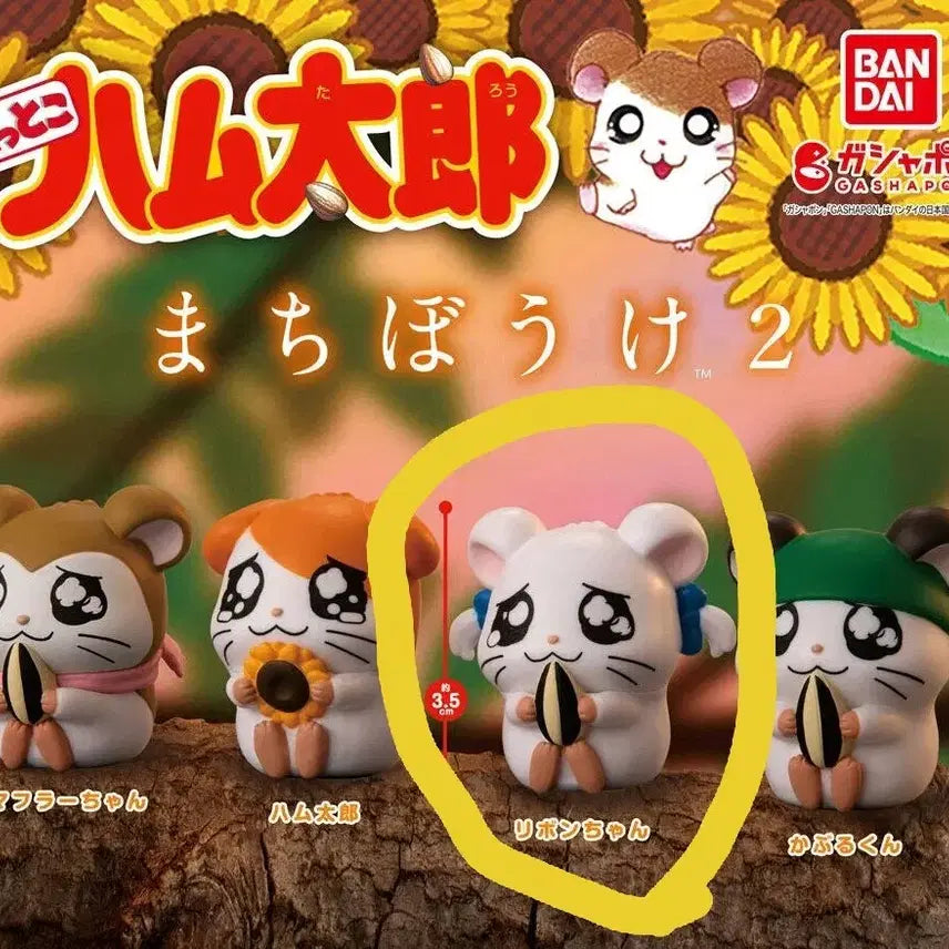 [BUNJANG] Hamtaro Hamtaro Bocca 2nd Edition Gacha Ribbons / 방가방가 햄토리 마치보케 2탄 가챠 리본