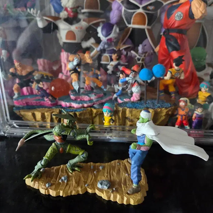 [BUNJANG] Megahouse Dragon Ball Authentic Cell VS Piccolo Figure / [정품]드래곤볼 메가하우스 캡슐 셀VS피콜로
