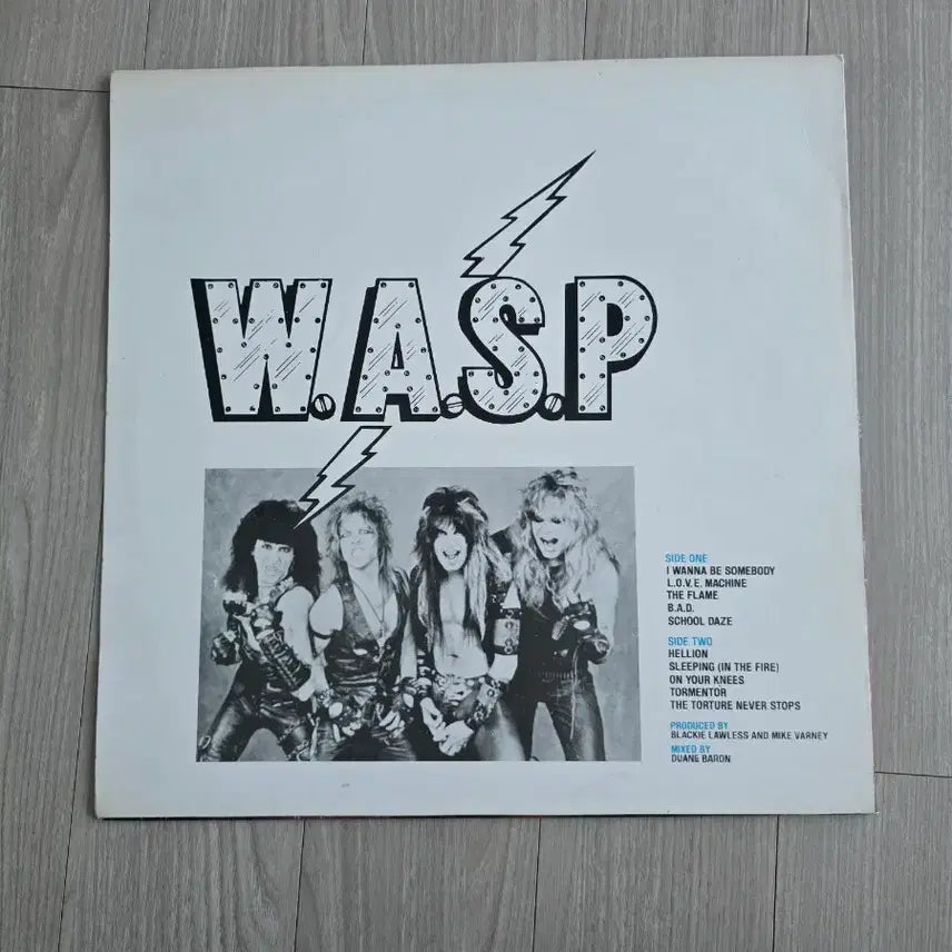 [BUNJANG] W.A.S.P. Heavy Metal LP / W.A.S.P의 LP 헤비메탈