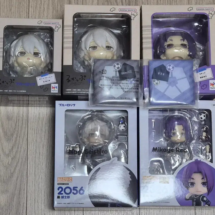 [BUNJANG] Blue Lock Nagi Seishiro &amp; Mikage Reo Look Up Nendoroid Bundle Set (Sealed) / 미개봉) 블루록 나기 레오 룩업 넨도로이드 일괄