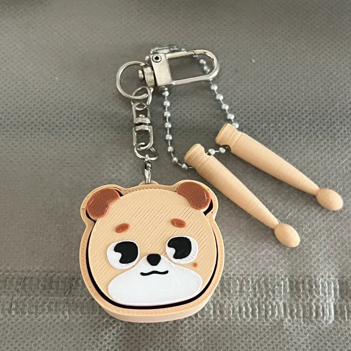 [BUNJANG] Denimals Don Clicker &amp; Dreams Stick Keyring / 데니멀즈 돈 클릭커