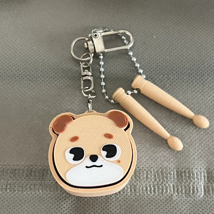 [BUNJANG] Denimals Don Clicker &amp; Dreams Stick Keyring / 데니멀즈 돈 클릭커