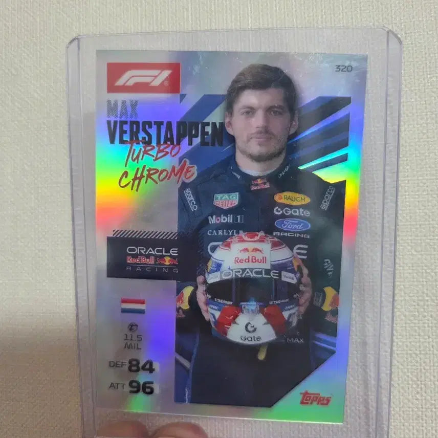 [BUNJANG] Max Verstappen 2026 F1 Topps Chrome Attack / 2026 막스 베르스타펜 f1 탑스