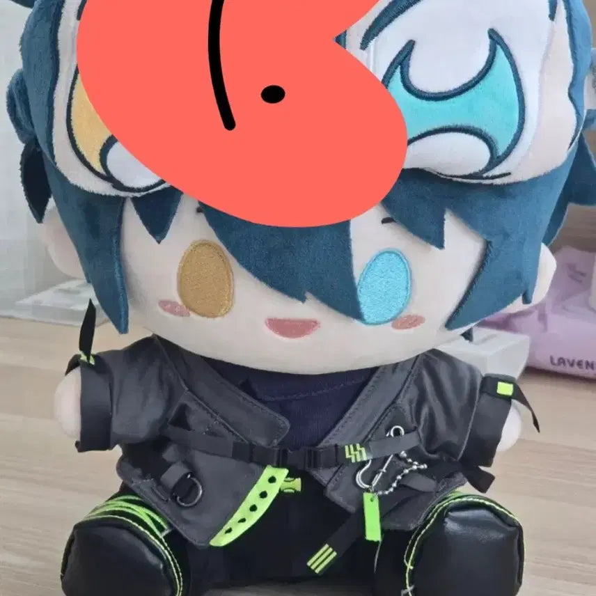 [BUNJANG] Ensemble Stars! Kagehira Mika 40cm Doll + Sleep Mask (Winter Casual Outfit) / 앙스타 중스타 카게히라 미카 40cm 인형 겨울 사복누이